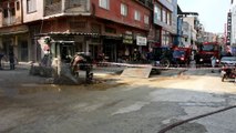 Turgutlu'da doğalgaz borusu patladı - MANİSA