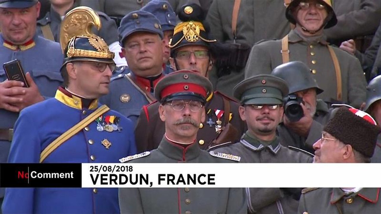 France : Verdun se souvient de la Première Guerre mondiale