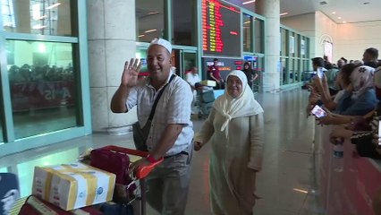 Başkente ilk hac kafilesi döndü - ANKARA