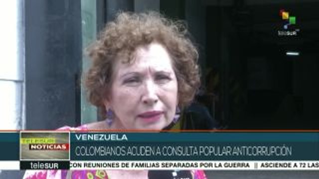 Participan en consulta colombianos residentes en Venezuela