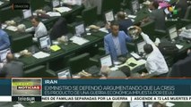 Despide parlamento iraní al ministro de Finanzas
