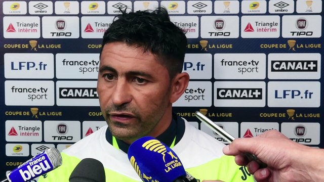 Avant HAC - Brest en Coupe de la Ligue, interview d'Oswald Tanchot