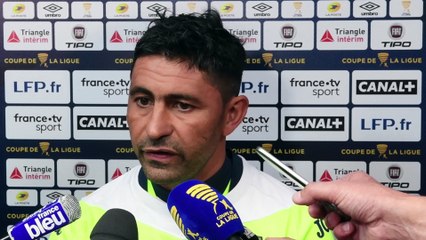 Avant HAC - Brest en Coupe de la Ligue, interview d'Oswald Tanchot