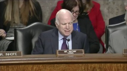 Muere el senador republicano estadounidense John McCain
