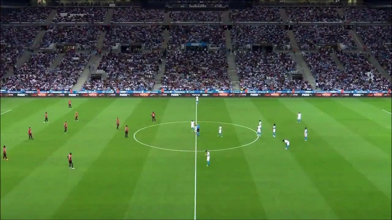 Marseille Fan With A Crazy Kick Off And Celebration vs Rennes!