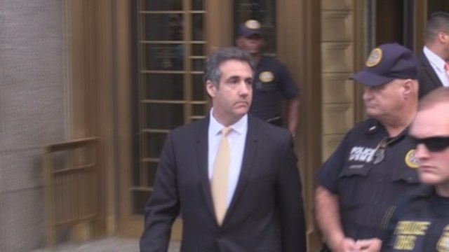Cohen se declara culpable e implica a Trump en pagos ilegales durante la campaña