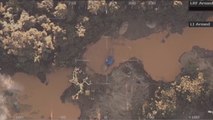 Fuerza aérea registra con drones daños de minería ilegal en selva peruana
