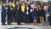 Cambrils homenajea a las víctimas de los atentados y apela a la convivencia