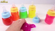 Aprende los Colores Con Slime La Masa Viscosa ★ Juguetes Para Niños y Niñas