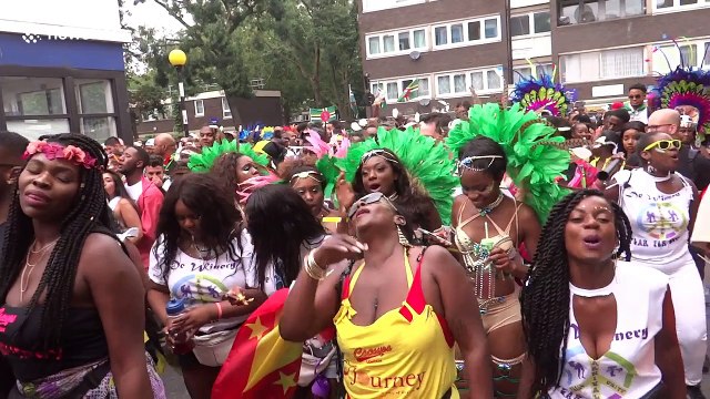 Revelers pack streets for Notting Hill Carnival Grande Finale