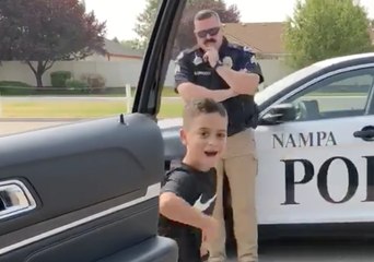 Police Help Idaho Kid Perform Arresting ‘In My Feelings’ Challenge