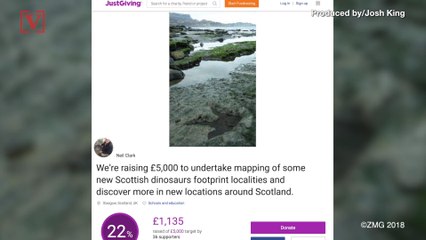 Extremely Rare 170-Million-Year-Old Dinosaur Print Found On Scottish Mainland