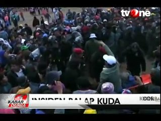 Seorang Pria Mabuk Tewas Tertabrak Kuda