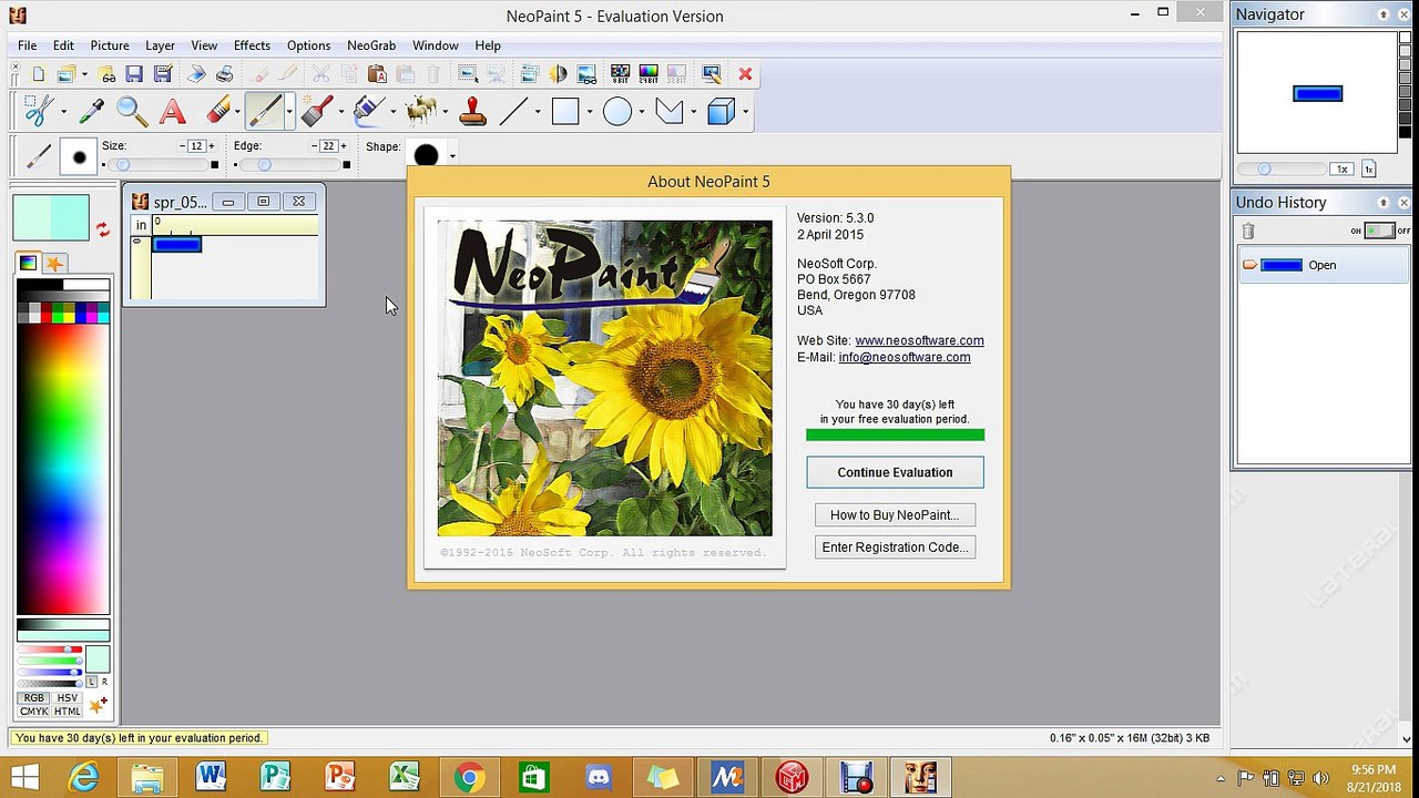 1. setup preferred Paint program and draw our sprites