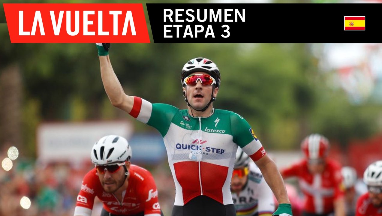 Resumen - Etapa 3 - La Vuelta 2018
