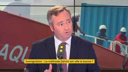 Arrivée de migrants en Europe : "Ce n'est pas tant une crise migratoire qu'une crise politique", estime Jean-Baptiste Lemoyne, secrétaire d'État auprès du ministre de l'Europe et des Affaires étrangères