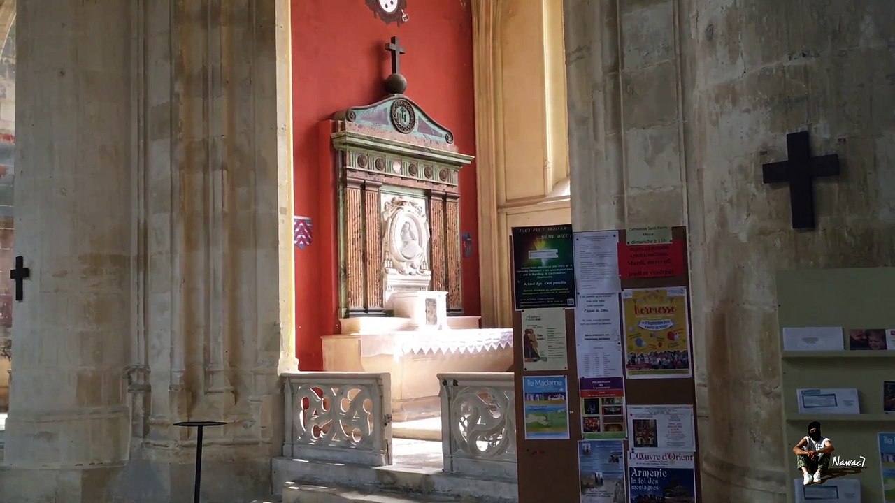 Pause à Saintes sur le chemin de Saint-Jacques-de-Compostelle par la Voie de Tours – 27 août 2017.