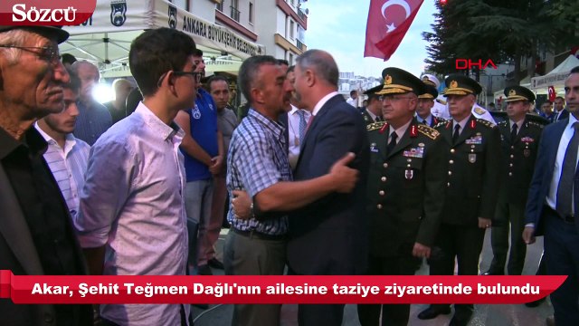 Bakan Akar: 'Bu terör bitecek'