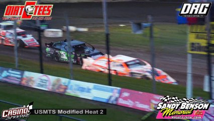 Casino Speedway 8/26/18 USMTS Modified Heat 2