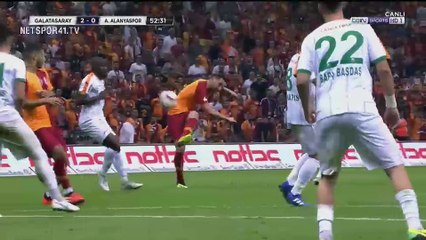 Eren Derdiyok Goal HD - Galatasaray	3-0	Alanyaspor 27.08.2018