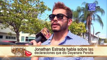 Jonathan Estrada habla sobre las declaraciones que dio Dayanara Peralta