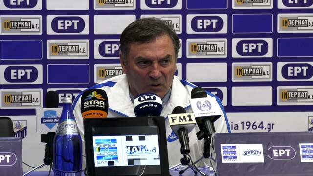 Ο Μπάμπης Τεννές για την ήττα της Λαμίας από τον Άρη