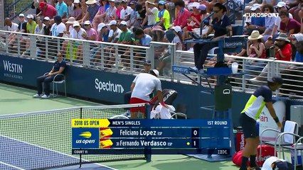 Verdasco - Lopez : Les temps forts