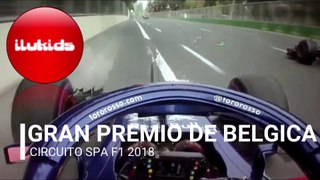 F1 CARRERA COMPLETA GP BELGICA 2018 FULL RACE SPA F1