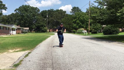 Skateboarding Stunt Gone Wrong