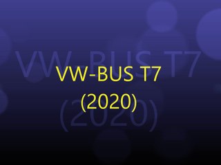 VW-BUS T7 (2020)
