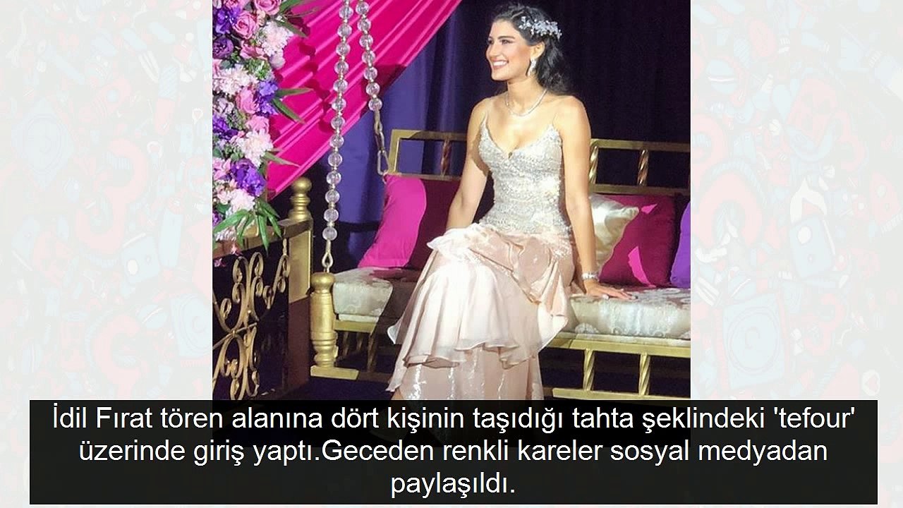 İdil Fırat ve Mert Fırat kına gecesi yaptı