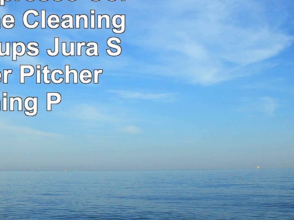 Jura E8 Espresso Coffee Machine  Cleaning Tablets  Cups  Jura Smart Filter  Pitcher