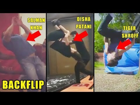 कौन है बैकफ्लिप का बादशाह ? Salman khan या Tiger Shroff या Disha Patani
