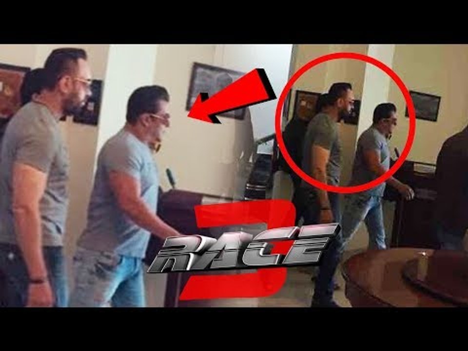 सलमान खान का हुआ ग्रैंड वेलकम कश्मीर के होटल में | रेस 3