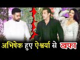 सलमान  और ऐश्वर्या पहुंचे Sonam के Wedding रिसेप्शन पर, और अभिषेक  बच्चन  ने की ऐश्वर्या की बेह्जति