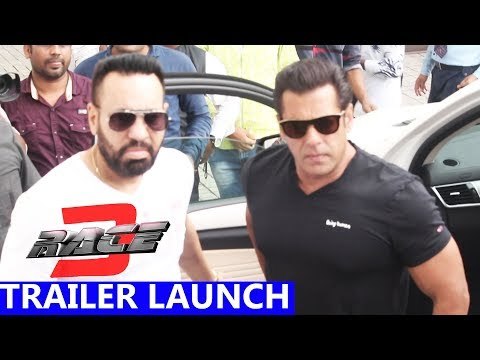 सलमान खान की ग्रैंड एंट्री रेस 3' ट्रेलर लॉन्च में हुयी बॉडीगार्ड शेरा के साथ