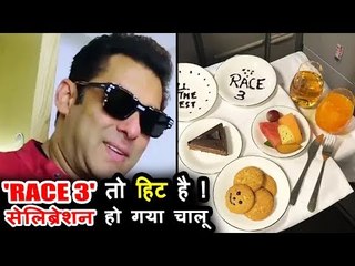 सलमान के रेस 3 कास्ट ने कुछ इस तरह बनाया भाईजान का दिन ख़ास