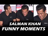 सलमान खान का मजेदार पल रेस 3' ट्रेलर लॉन्च पर