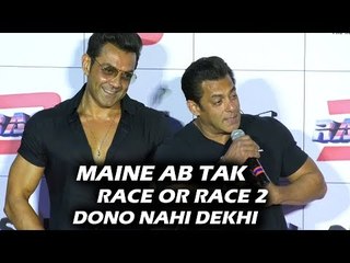 सलमान खान की 'रेस' सीरीज पर चौंकाने वाली प्रतिक्रिया