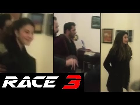 सलमान खान,जैकलिन और डेज़ी शाह की मस्ती लदाख के होटल में | रेस 3