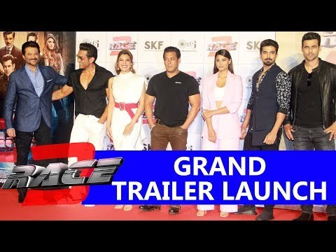 सलमान खान, जैकलिन, अनिल कपूर, बॉबी, साकिब, डेज़ी | 'रेस 3' ट्रेलर लॉन्च