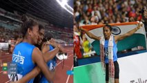 Asian Games 2018: India win Gold in Women's 4 x 400m Relay event | वनइंडिया हिंदी