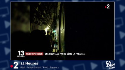 Panne sur la ligne 14 : les voyageurs évacués par les voies