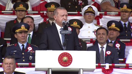 Cumhurbaşkanı Erdoğan: 'Askerlik ve onunla ilgili tüm faaliyetler toplumların gelişmesinin temel alt yapısıdır' - ANKARA