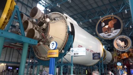 Saturn V, capsule Apollo au Kennedy Space Center
