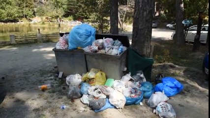 Kastamonu'nun Eşsiz Güzelliği 'Dipsizgöl’ Havadan Görüntülendi