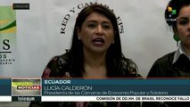 Ecuador: sector de economía popular rechaza políticas del gobierno