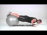 Urbanathlon Men's Health - Flexiones sobre balón suizo