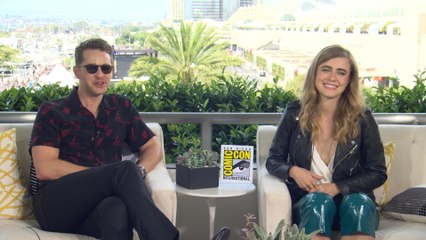 "Manifest" Stars Josh & Melissa Play 'Pop Culture Plane Game'