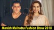 Salman की LADYLOVE Iulia Vantur पहुंची Manish Malhotra के फैशन शो पर